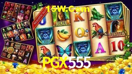 Slots com jackpots e giros grátis na PGX555